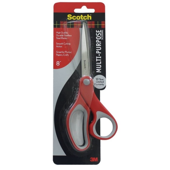 

Bestseller Gunting Serbaguna 3M Scotch 1428 Multipurp Scissor 8 Inch