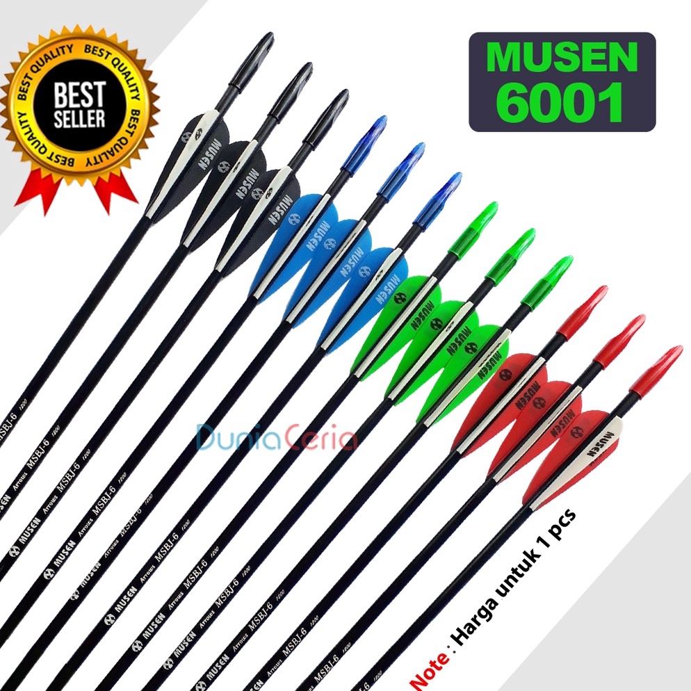 Banting Harga Arrow Musen 6mm Spine 1200 Tipe 6001 984✲