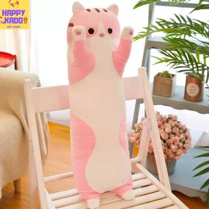 Guling Kucing Jumbo/Boneka Kucing/Boneka Jumbo Halus Lembut