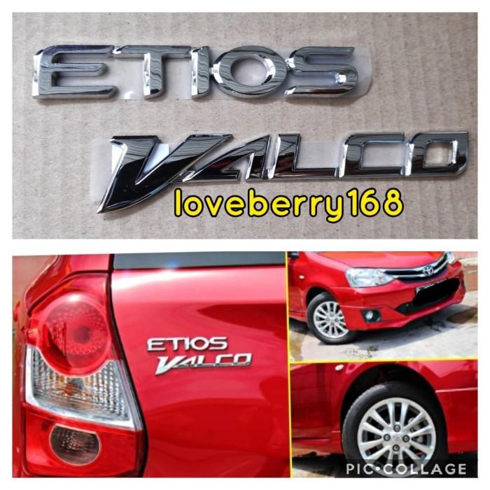 Paket Emblem Tulisan Etios Valco