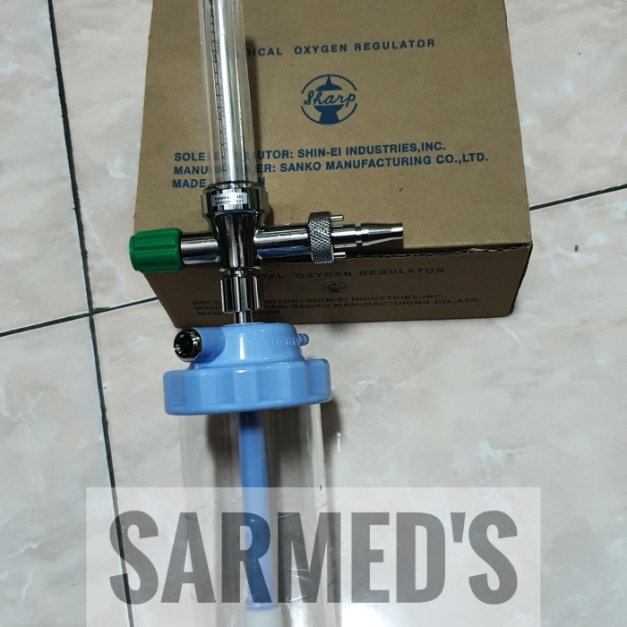 Regulator Oksigen Humidifier Sharp N 102 Dxb / Regulator Dinding Sharp