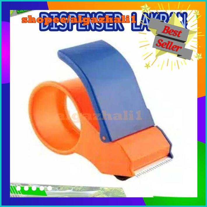 

DISPENSER TEMPAT ROLL ALAT PEMOTONG SOLATIP LAKBAN LABAN TAPE CUTTER BEST SELLER !!