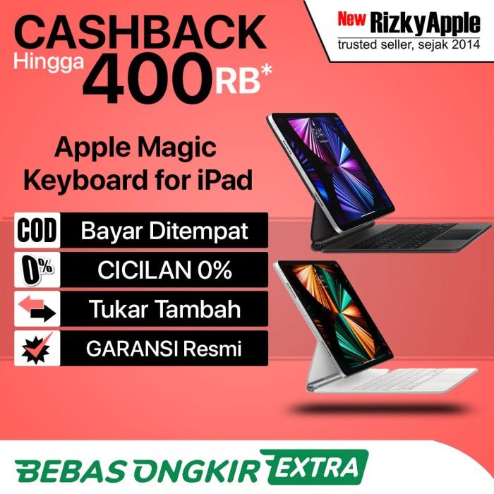 Apple Magic Keyboard For Ipad Pro 2021 M1 12.9" & 11" Black White 2020