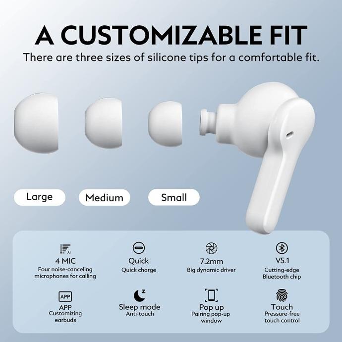 QCY T13 True Wireless Earbuds Earphone TWS T 13
