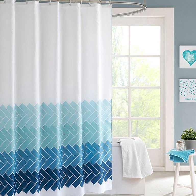 RECOMENDED. TIRAI KAMAR MANDI SHOWER CURTAIN HORDENG PEMBATAS / GORDYN GORDEN ANTI AIR 200x180 cm