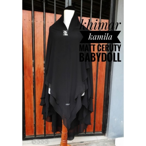 KHIMAR KAMILA JILBAB CERUTY BABYDOLL TEMBORO