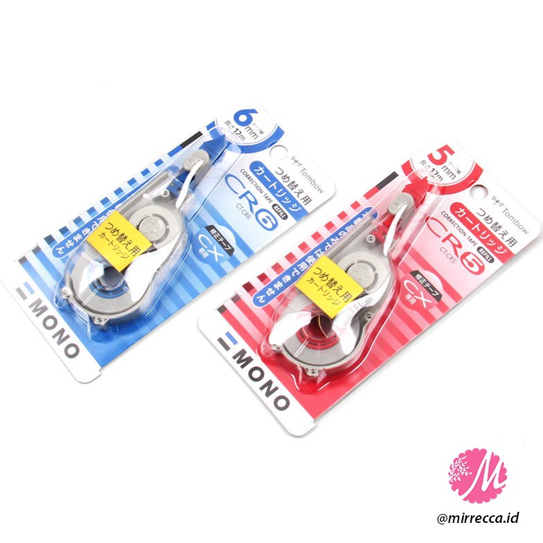 

REFILL CT-CR5 | CTCR6 TOMBOW MONO CORRECTION TAPE / ISI ULANG TIP-EX ROLL KERTAS CT-CX 9fh8o