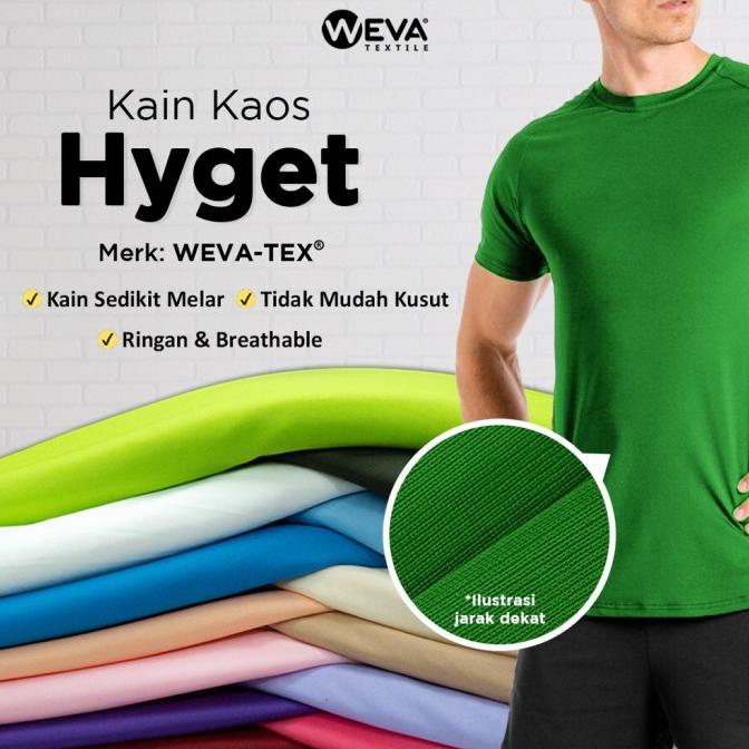 ] Bahan Kain Hyget Kain Kaos Partai Berkualitas Kain Furing Hyget