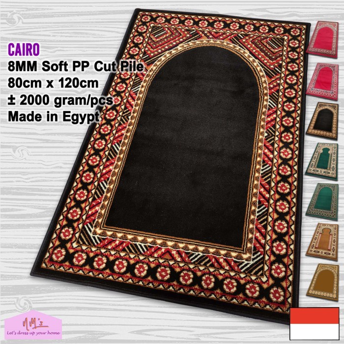 Terlaris Sajadah Sajadah Sejadah Dewasa Jumbo Imam Masjid Mushola Bulu Tebal 80X120 Nms