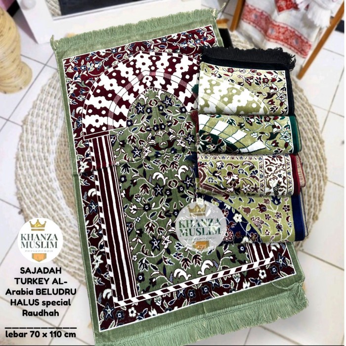 Terlaris Sajadah Sajadah Turkey Premium