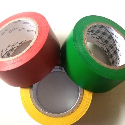 

TERMURAH Lakban lantai Vinyl Tape 3M 764 2 in x 33 M