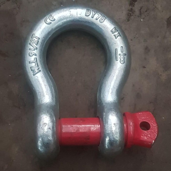 

SALE shackle omega 9.5 ton wll /segel omega 9.5ton ( 1 1/8 )