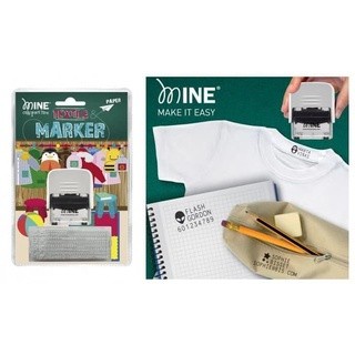 

Terlaris Mine Stamp - Textile Marker Compact (Stampel) Pencetak Label Nama