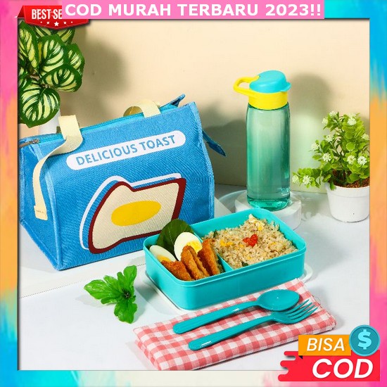 Kotak Makan Anak Tk Lunch Box Set Anak2 Tempat Bekal Anak Lucu Tempat Makan Anak Sekolah Kotak Bekal