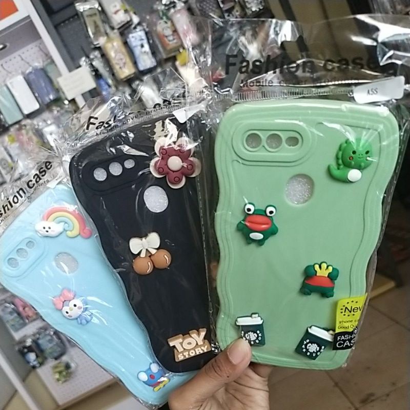 softcase gambar karakter oppo f9, a5s, a7, a12 sama