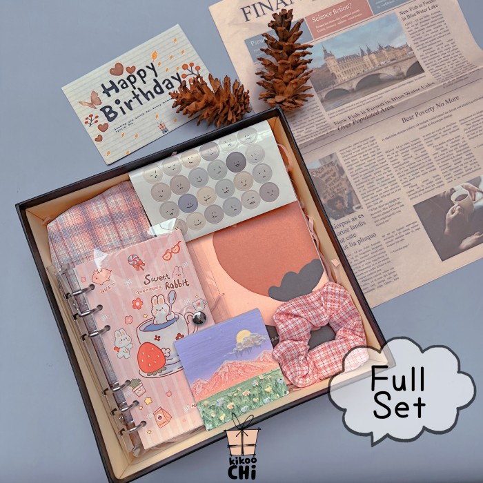 

Kikoochi Yorui - Hadiah Kado Ulang Tahun Set Jurnal Notebook Wanita