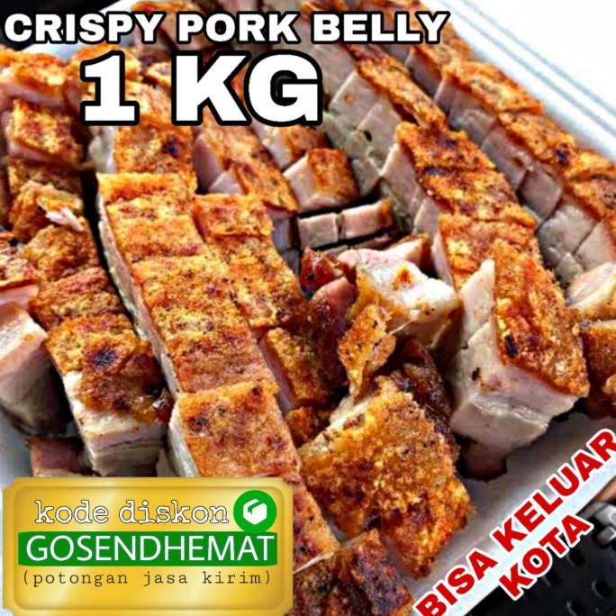 

1Kg Babi Panggang Samcan Crispy - Crispy Pork Belly Samcan - Siobak