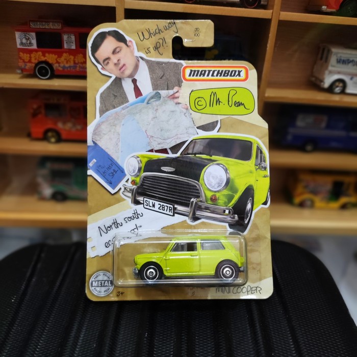 Matchbox Mini Cooper Mr Bean