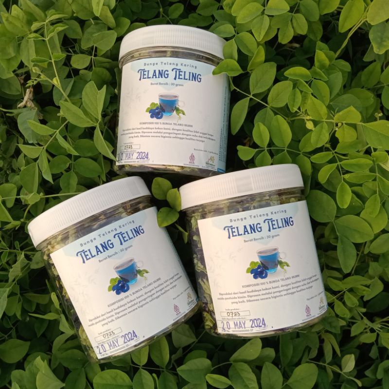 

Telang Kering Premium/Teh telang/Butterfly pea/Magic tea