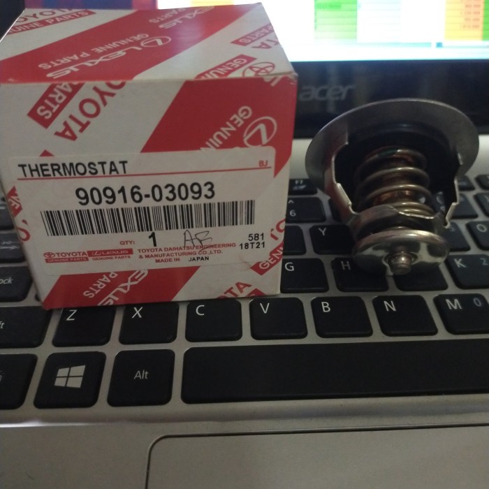 Thermostat Original Vios Gen1 Gen2 Gen 3 2003-2014 90916-03093 Kode 236
