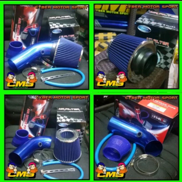 Kode Br03 Paket Filter Udara Pipa Mobil Universal . Open Filter Racing Simota
