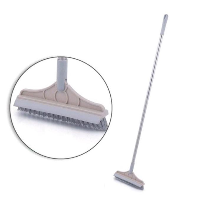 New Sikat Lantai Kamar Pembersih Dinding Wc Wiper Dorong Serokan Air