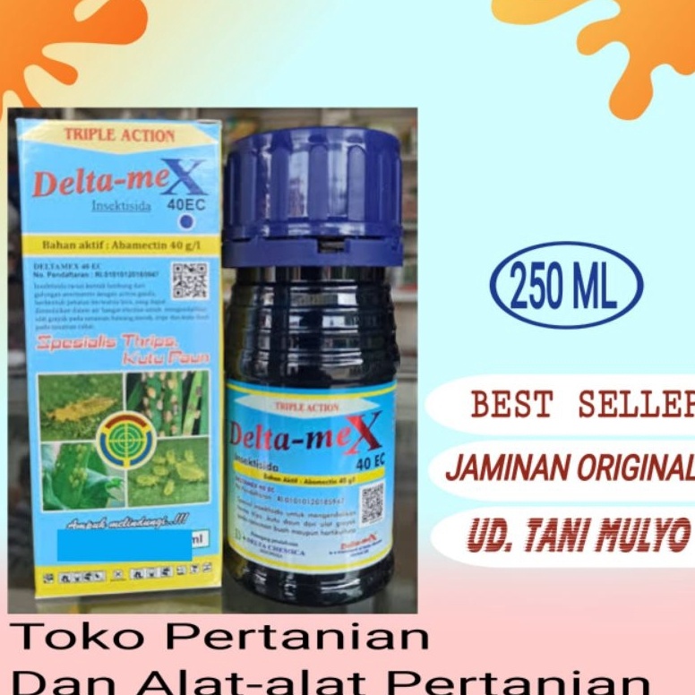 Promo 8.8 INSEKTISIDA DELTAMEX 40 EC 250 ML BENING(AGRIMEC/DEMOLISH) BOTOL BIRU