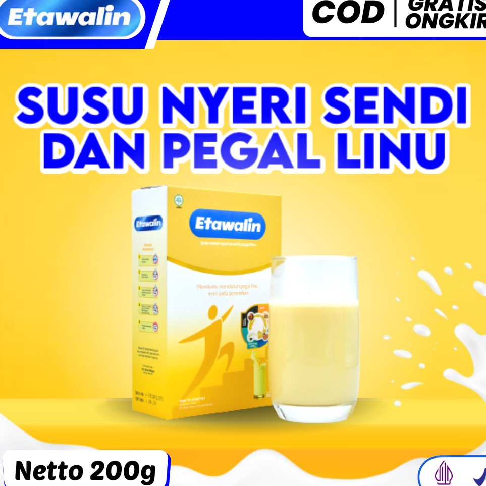 

12.12 Fasion sale ETAWALIN – Susu Kambing Etawa Tingkatkan Kepadatan & Kesehatan Tulang Sendi Susu Anti Pengapuran Sendi Asam Urat Rematik Isi 200g grosir
