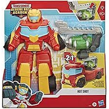 Transformers Rescue Bots Academy Rescue Power Hot Shot 2in1 Playskool