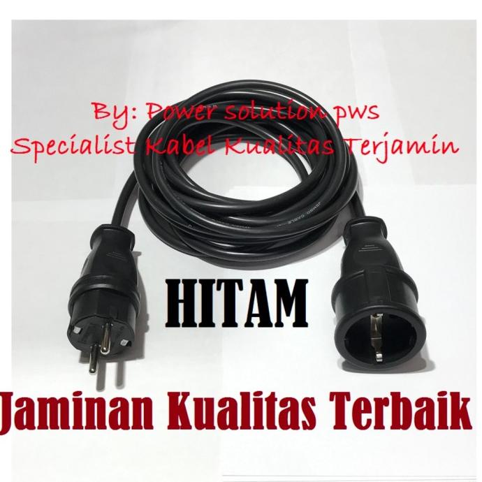 Kabel Listrik Tambahan ( Extension ) 20 Meter Kabel Rol colokan kabel