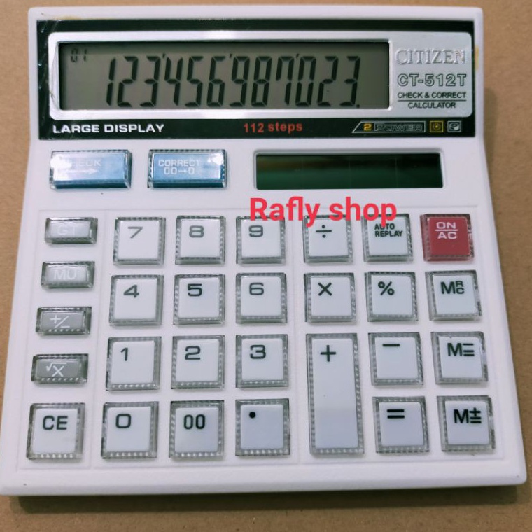 

Motif Terkini.. kalkulator citizen CT 512T best seller 82