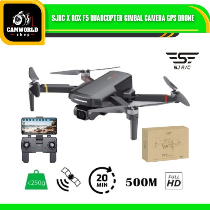 SJRC X ROX F5 QUADCOPTER GIMBAL CAMERA GPS DRONE SJRC ROX F5 ORIGINAL