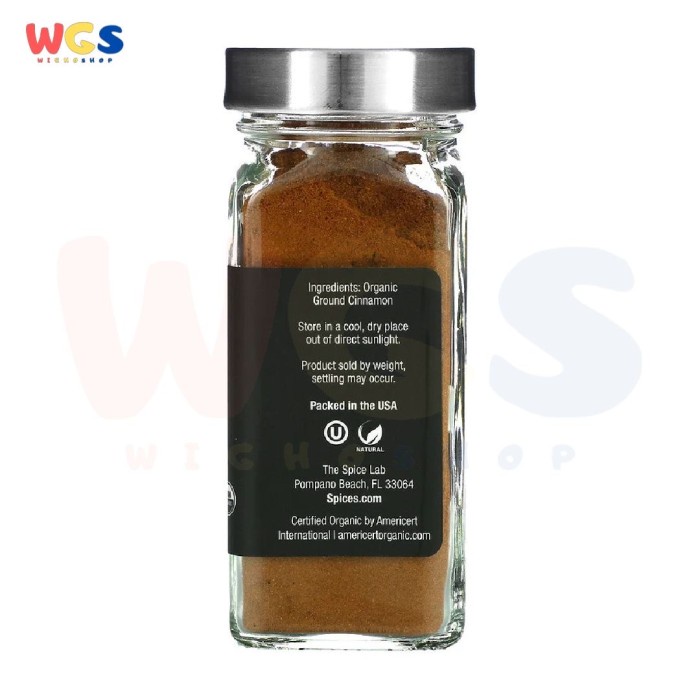 

The Spice Lab Organic Ground Cinnamon 1.6oz 45g