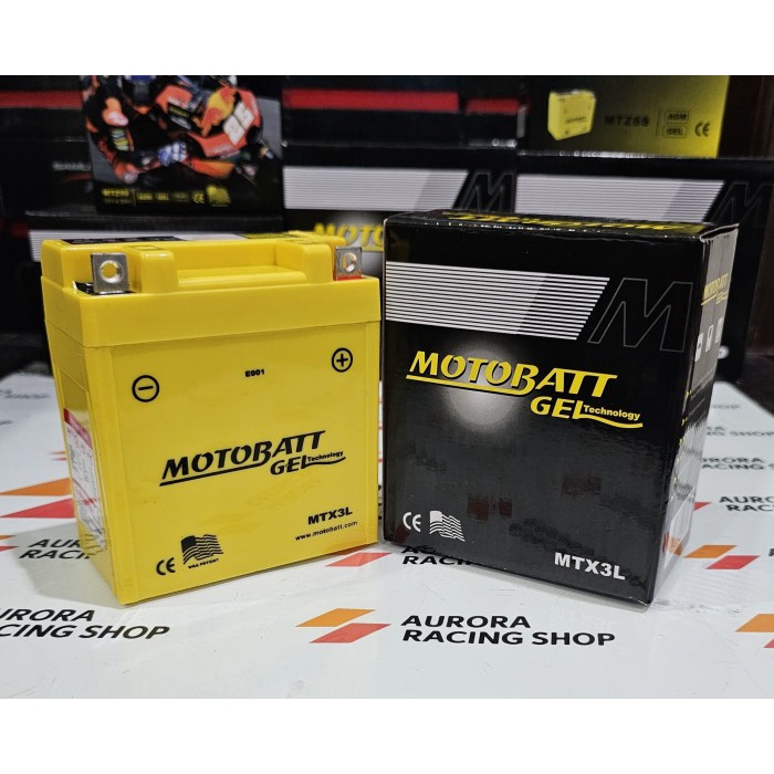 Aki Motor Motobatt Mtx3L Yamaha Rx King