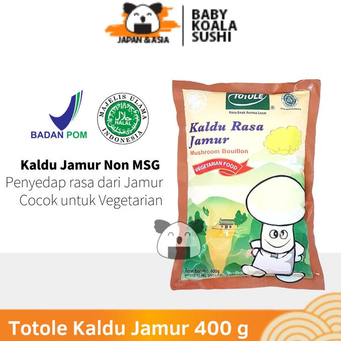 

TOTOLE KALDU JAMUR 400gr | Kaldu Vegan