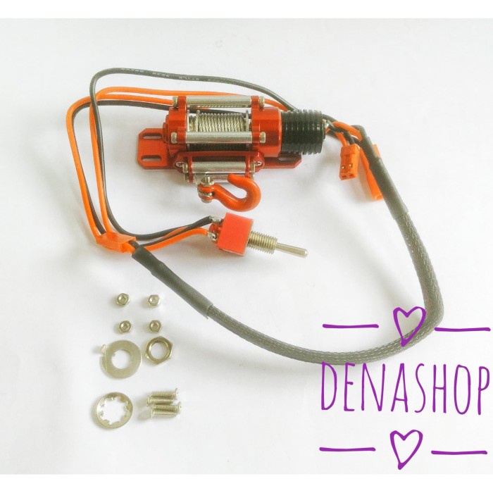 Terlaris Winch Rc Car Metal Crawler For Axial Wpl Mn90 Mn D90 Scx10 D110 Trx4