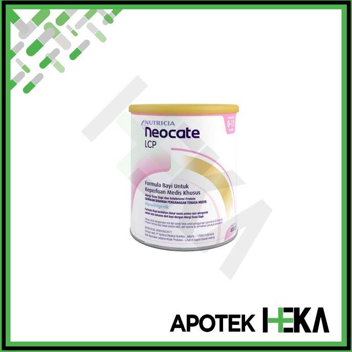 

Neocate LCP 400 g - Susu Formula Alergi Susu Sapi 0-12 Bulan