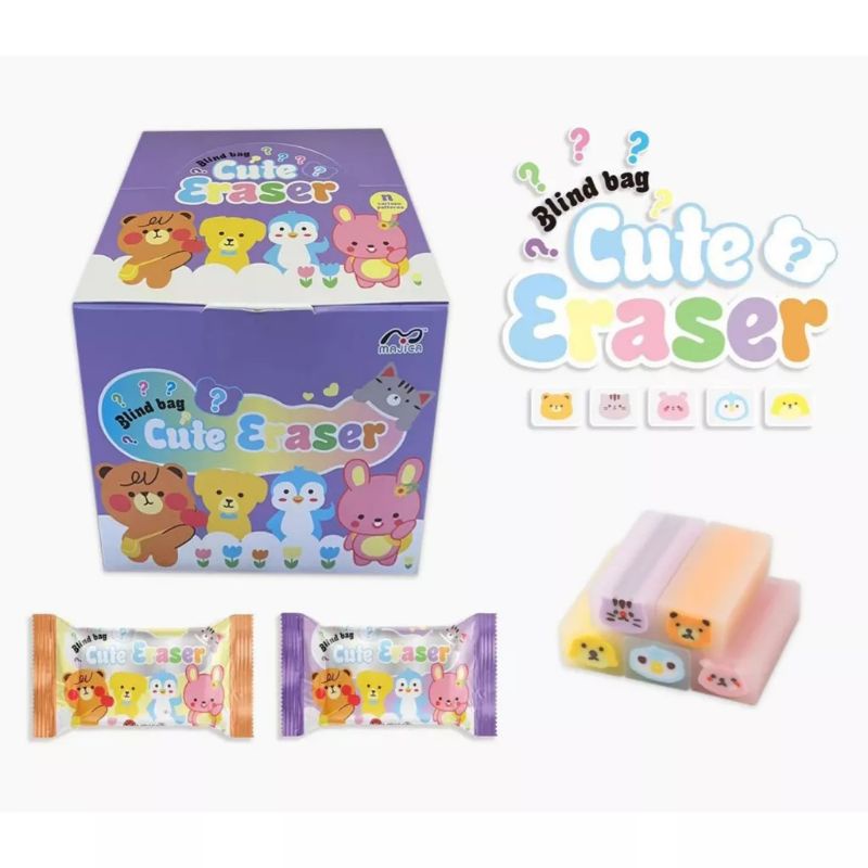 

Penghapus setip / Blind Eraser lucu Kawai Aestetic Stationary korea