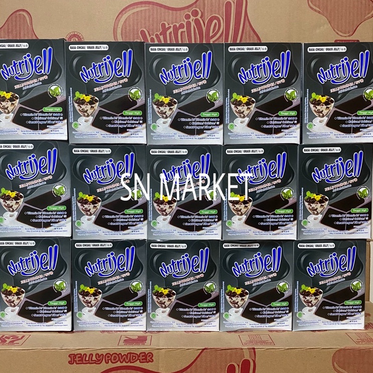 

Dijual Murah✹➭ 7SYBL Nutrijell Cincau 15gr PER BOX (12PCS) H83 ➬Baru