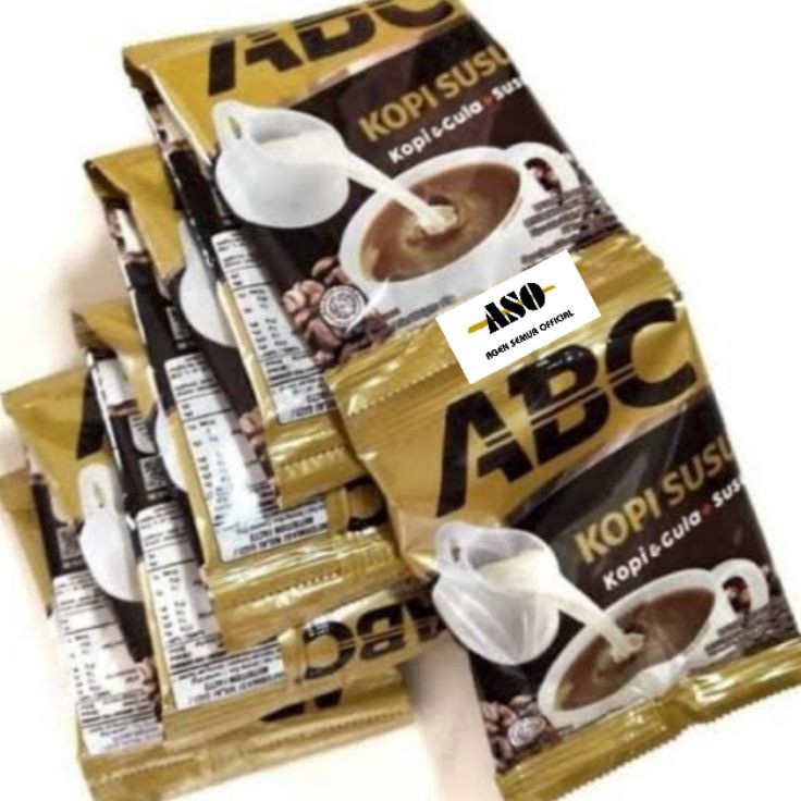 

QBPT4926㊊ Kopi ABC kopi susu sachet 31gram RENCENG ( ISI 10) ㊢