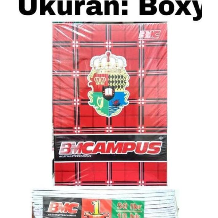 

8.8 Buku Tulis Campus 50 Lembar Boxy [Pack - 10 Buku] Grosir !!
