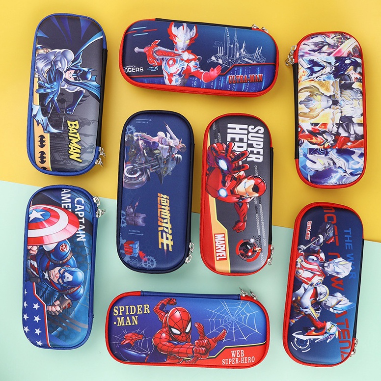 

Kekinian.. Tempat Pensil / Pencil Case Cute Box Karakter SuperHero 3D etc Murah B0V