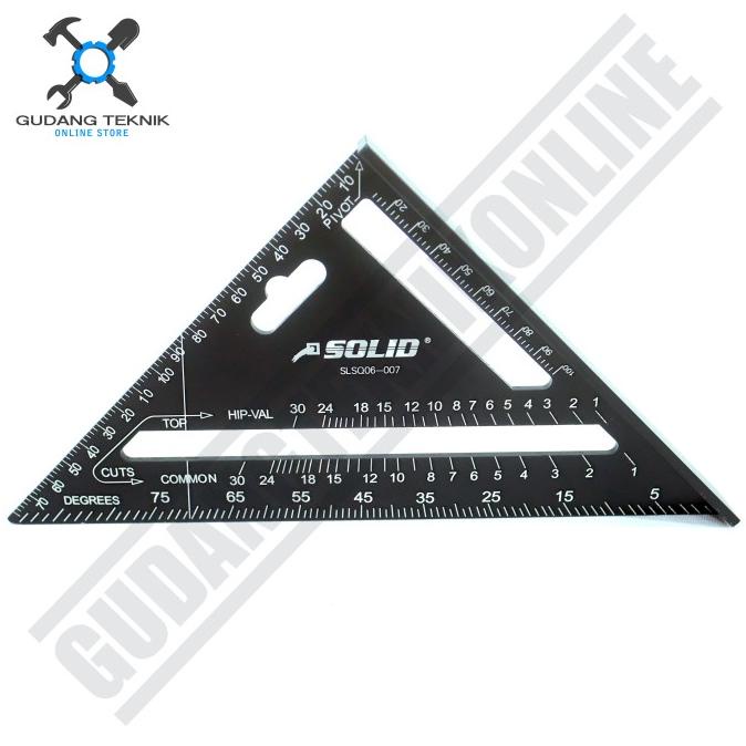 

Termantab] Penggaris Siku Sudut 7" SOLID SLSQ06-007 / Angle Square 7 Inch SOLID