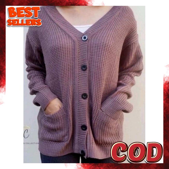 Kardigan Rajut Korean Style Elegan Cardygan Big Size Item Jardigan Aesthetik Dewasa Krdigan Premium 