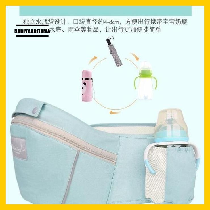 Gendongan Bayi / Hipseat Baby Carrier / Aixintu Gendongan Bayi Depan nariyaaritama