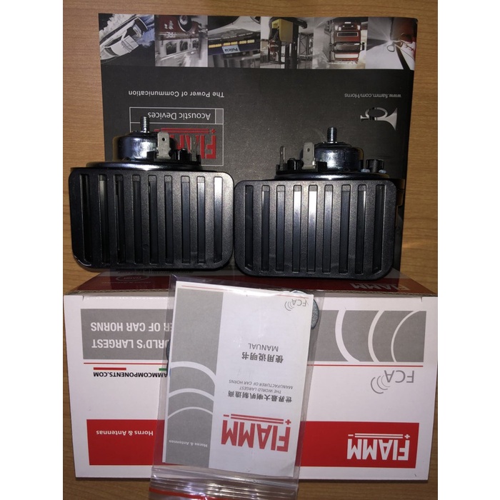 Klakson Fiamm waterproofs