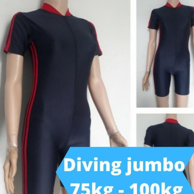 Baju renang wanita dewasa jumbo/big size baju renang jumbo