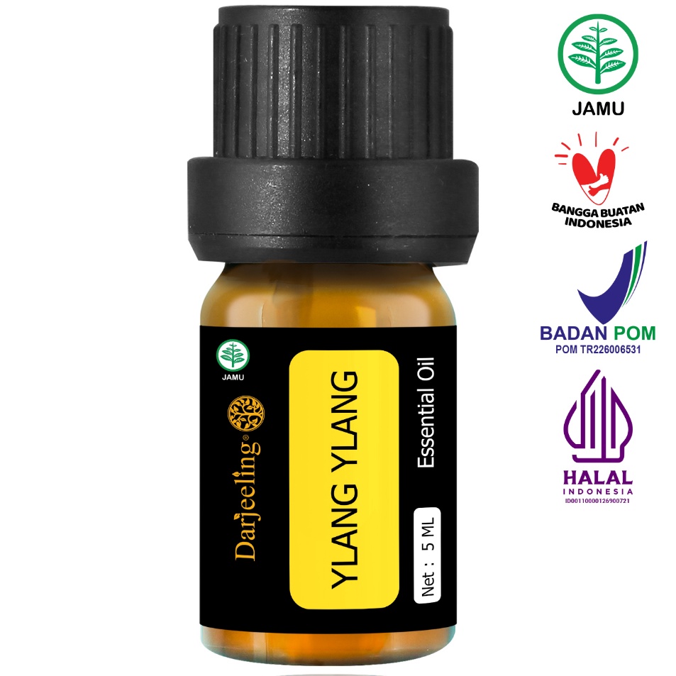 Diskon Promo Darjeeling Ylang Ylang Essential Oil / Minyak Kenanga Aromaterapi - 5ml Harga Murah
