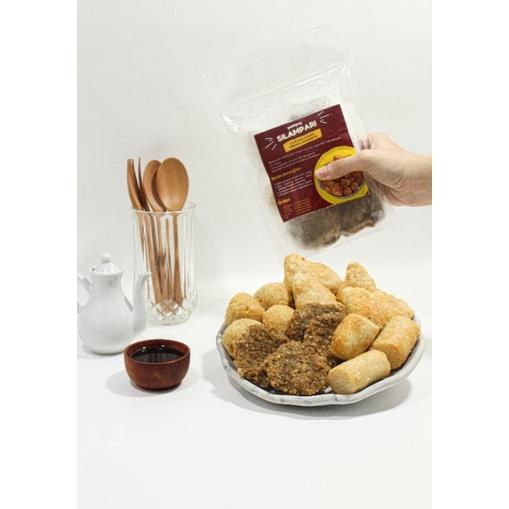 

HOT PROMO PEMPEK PALEMBANG ASLI IKAN MIX (ISI15+KAPSEL) FREE CUKO 200ML