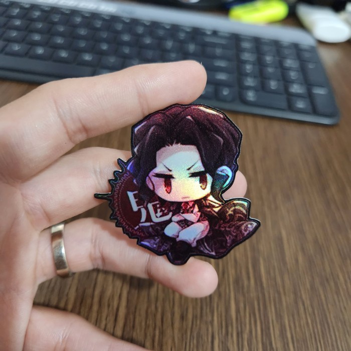 

Sticker Hologram Anime - PSH1864 - Demon Slayer - Demon